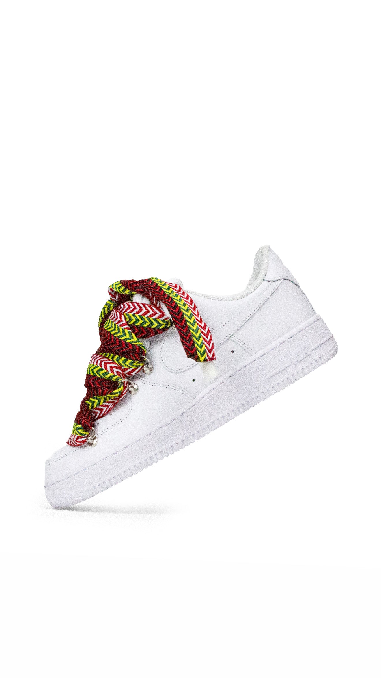 rope laces white lanvin og red Air Force 1 white