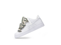 AIR FORCE 1 white lanvin grey white rope laces white
