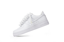 rope laces white Air Force 1 white