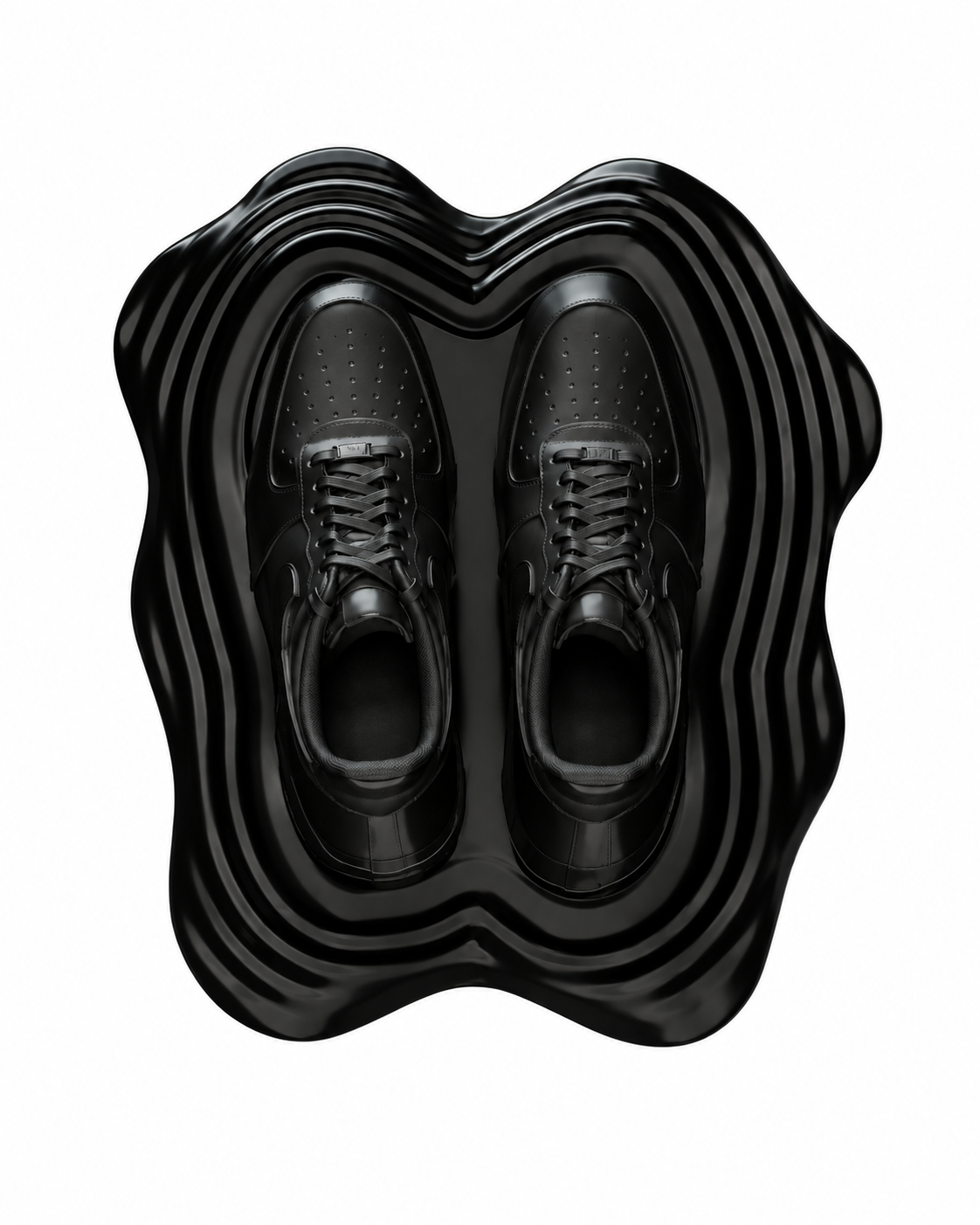 MELTING AF1 BLACK