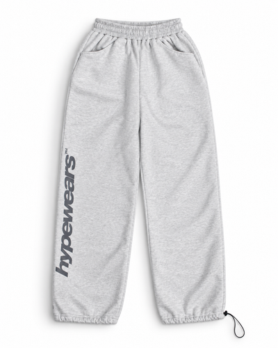 OPEN LEG JOGGER LIGHT GREY