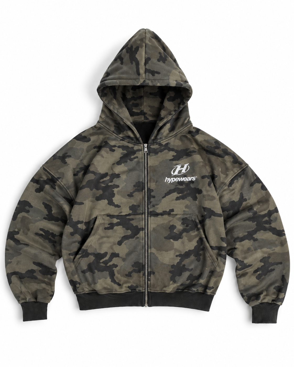 HYPEWEARS CAMO ZIP