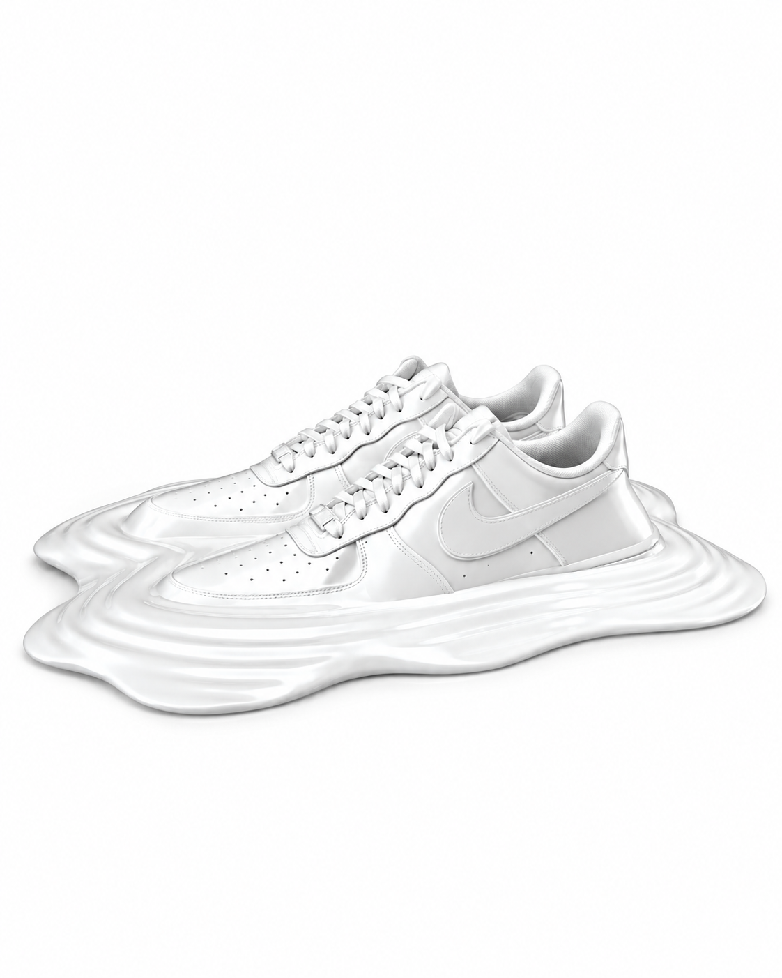 MELTING AF1 WHITE