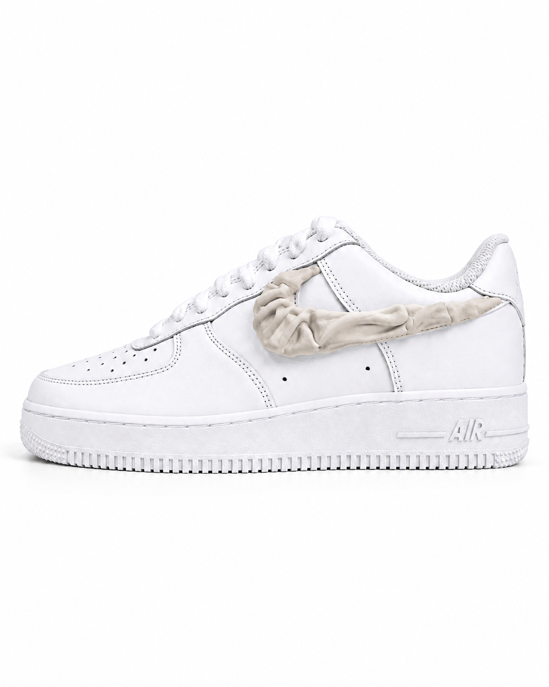 AIR FORCE 1 WHITE SKELLET