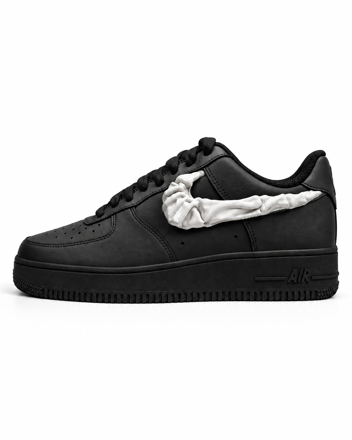AIR FORCE 1 BLACK SKELLET