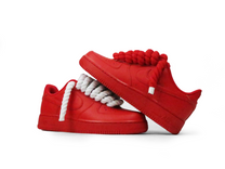 AIR FORCE 1 RED TINT ROPE LACES