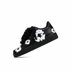AIR FORCE 1 BLACK DENIM TEARS