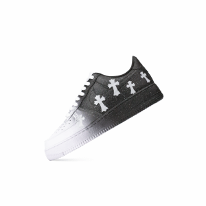 AIR FORCE  1 WHITE CHROME HEARTS