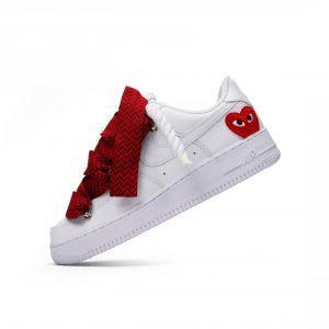 AIR FORCE 1 WHITE VALENTINE´S DAY
