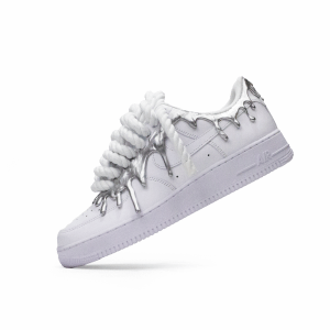 AIR FORCE 1 WHITE MELTED